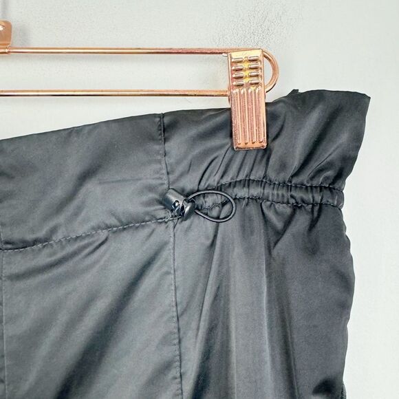 ADIDAS ORIGINALS | 7/8 Length Wide Leg Satin Look Track Pants Women’s Size Small - Picture 10 of 15